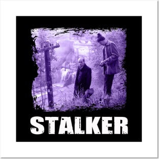 STALKERs Silhouette Mystical Threads from Tarkovsky's Cinematic Masterpiece Grace Your Tee Posters and Art